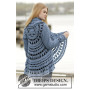 Sea Glass by DROPS Design - Crochet Circle Jacket Pattern size S - XXXL