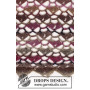 Evening Breath by DROPS Design - Crochet Shawl Pattern 80x160 cm