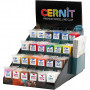 Cernit, assorted colours, 24x6 pack/ 1 pack