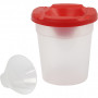 Non-Spill Paint Pot, H: 8,5 cm, D 8 cm, 250 ml, 15 pc/ 1 pack