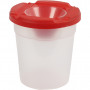 Non-Spill Paint Pot, D: 8 cm, H: 8.5 cm, 15 pcs