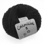 Gepard Yarn CottonWool 5 Unicolor 599 Black