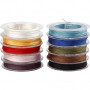 Polyester Cord, thickness 1 mm, 10x50 m, asstd colours