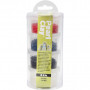 Pearl Clay®, black, blue, red, 1 set, 3x25+38 g