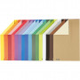 Color Bar Card, assorted colours, A4, 210x297 mm, 250 g, 16x10 sheet/ 1 pack