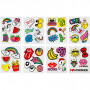 Soft Stickers, 12,2x17,75 cm, 8 sheet/ 1 pack