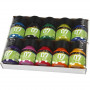 A-Color Glass Paint, assorted colours, 10x30 ml/ 1 pack