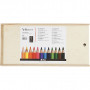 Colouring Pencils, assorted colours, lead 3 mm, 144 pc/ 1 pack