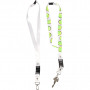 Key Hanger, white, L: 53 cm, W: 2 cm, 5 pc/ 1 pack