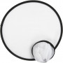 Frisbee, white, D 25 cm, 5 pc/ 1 pack