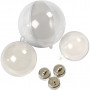 Baubles to Decorate, dia. 5+6+8 cm, 60 pc/ 60 pack