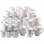 Mugs, white, H: 7-10 cm, 48 pc/ 48 carton