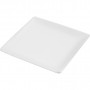 Plate, white, size 12,7x12,7 cm, 10 pc/ 1 pack
