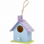 Bird House, H: 7 cm, 6 pc/ 1 pack