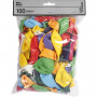 Balloons, D: 23 cm, 100 pcs, asstd colours