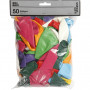 Balloons, assorted colours, D 43 cm, 50 pc/ 1 pack