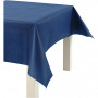 Tablecloth made of Imitation Fabric, dark blue, W: 125 cm, 70 g, 10 m/ 1 roll