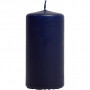 Candles, blue, H: 100 mm, D 50 mm, 6 pc/ 1 pack
