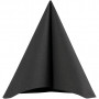 Table Napkins, black, size 40x40 cm, 60 g, 20 pc/ 1 pack
