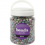Pony Beads, D: 10 mm, hole size 4 mm, 700 ml