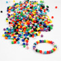 Pony Beads, D: 6 mm, hole size 3 mm, 700 ml, asstd colours