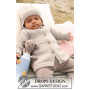 Samuel Jacket by DROPS Design - Knitted Baby Jacket size 1 months - 4 years