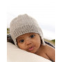 Samuel Hat by DROPS Design - Knitted Baby Hat size 1 months - 4 years