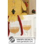 Coq Au Vin by DROPS Design - Crocheted Wine Box Cover Pattern 55x35 cm