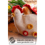 Henny Penny by DROPS Design - Crocheted Chicken Basket Pattern 22 cm