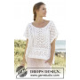 All Smiles by DROPS Design - Knitted Top Pattern size S - XXXL
