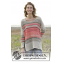 Laid Back Afternoon by DROPS Design - Knitted Blouse Pattern size S - XXXL