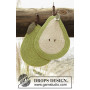 Quite a Pear! by DROPS Design - Crochet Pear Pot Holders Pattern