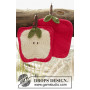 Sweet Apples by DROPS Design - Crochet Apple Pot Holders Pattern