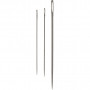Darning Needles, no. 3/0+5+7, L: 48-65 mm, 150 pc/ 1 pack