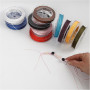 Polyester Cord, thickness 1 mm, 10x50 m, asstd colours