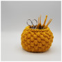 Spike Stitch Pencil Holder by Rito Krea - Pencil Holder Crochet Pattern