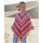 Little Sophie by DROPS Design - Crochet Poncho Pattern size 5 - 14 years