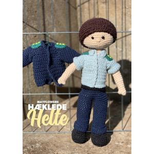 Mayflower Little Bits Everyday Heroes Police Officer - Crochet Doll Pattern