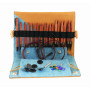 KnitPro Ginger Deluxe Interchangeable Circular Knitting Needles Set Birch 60-80-100cm 3.50-12.00mm - 11 sizes