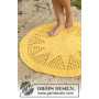Sol by DROPS Design - Crochet Rug Pattern 84 cm