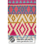 The Trail by DROPS Design - Crochet Rug Pattern 68x106 cm