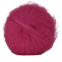 Hjertegarn Silk Kid Mohair Yarn 1106 Hot Pink