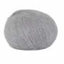 Hjertegarn Hjerte Light Mohair Wool Yarn 6013 Light Grey