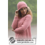 Namdalen by DROPS Design - Knitted Jumper and Hat with Texture Pattern size S - XXXL