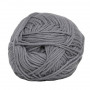 Hjertegarn Cotton No. 8 Yarn 1361 Grey