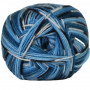 Hjertegarn Aloe Sockwool Sock Yarn 5090 Blue/White/Black