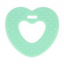 OPRY Teething Ring Heart With Grips Sea Green Dia. 65mm - 1 pcs