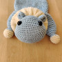 Nora the Hippo by Rito Krea - Amigurumi Crochet Pattern 22x14cm