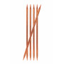 KnitPro Ginger Double Pointed Knitting Needles Birch 20cm 5.50mm