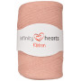 Infinity Hearts Ribbon Fabric Yarn 25 Powder